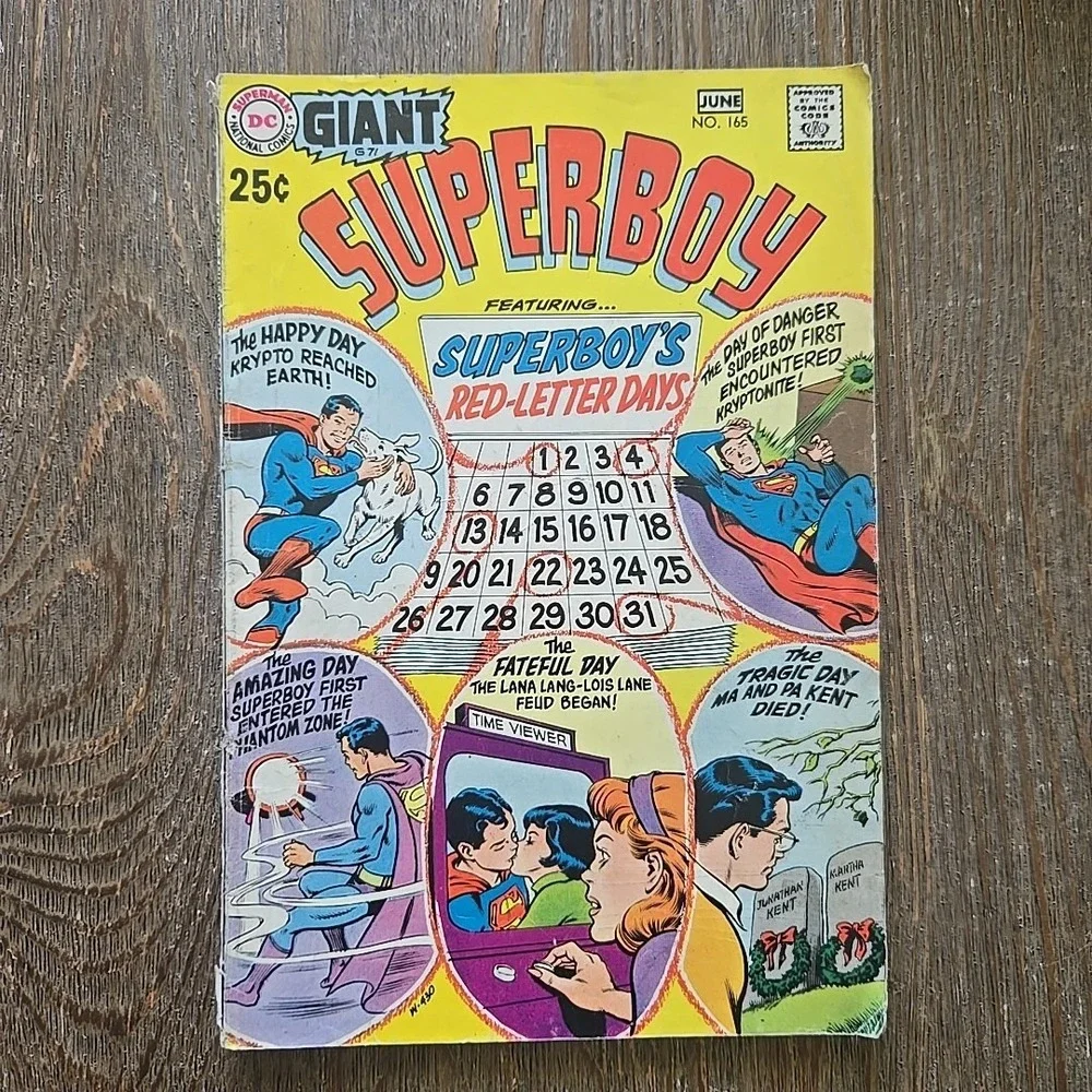 Superboy 165, Giant Size VF‎
